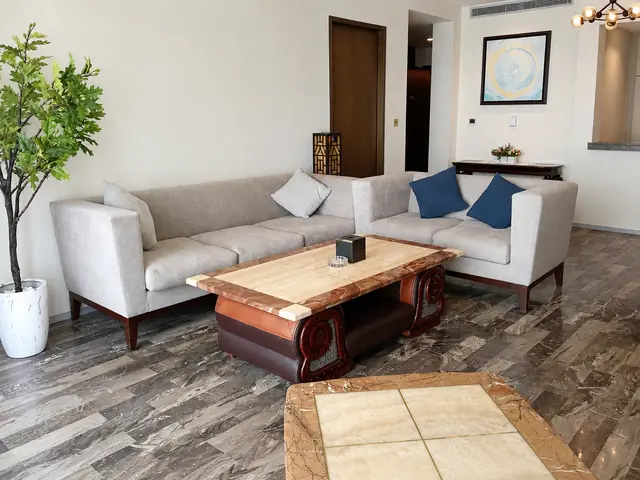 Damac Heights | Furnished 2BR | Palm View