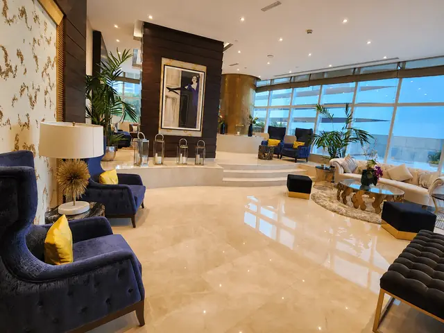 Damac Heights | Furnished 2BR | Palm View